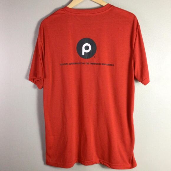 Publix Tampa Bay Florida Buccaneers Football T Shirt Red XL - Picture 4 of 5
